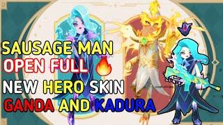 SAUSAGE MAN HEROES SHOWDOWN OPEN FULL GANDA AND KADURA 2000 CANDY  SAUSAGE MAN LEGENDARY HERO SKIN