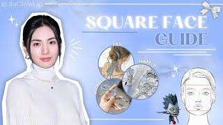 The Square Face Guide!!  ˚˖𓍢ִ໋˚ JiaGlowUp!!