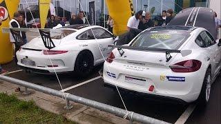 Cayman GT4 Clubsport vs 911 GT3 Cup - REV BATTLE