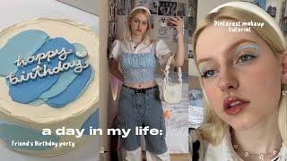  a day in my life: макияж из Pinterest; любимая косметика, GRWM на ДР подруги, K-POP альбом (eng)