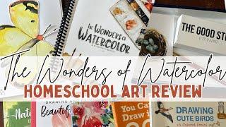 HOMESCHOOL ART REVIEW: The Wonders of Watercolor + resources for further study | Thistles & Biscuits