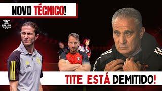 URGENTE: TITE DEMITIDO DO FLAMENGO! | FILIPE LUÍS ASSUME O COMANDO!