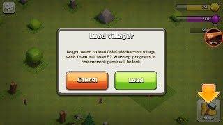 How to load your village in Coc...  Must watch.