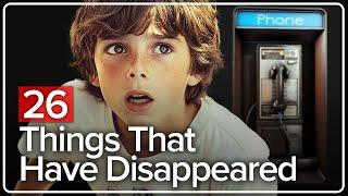 26 Obsolete Objects That Quietly Disappeared!