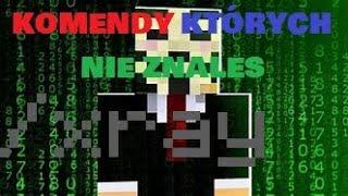 KOMENDY KTÓRYCH NIE ZNAŁEŚ W MINECRAFT!