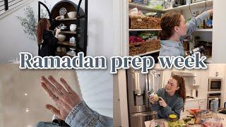 Ramadan Prep! Grocery Shopping, Pantry Organization, Decorating the House