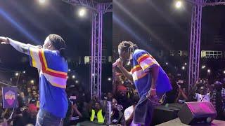 Stonebwoy massive performance at Winneba Campus #stonebwoy #bhim #mx24gh #winneba #uew #tango