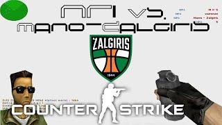 CSZalgiris.lt - CS1.6 - CS:GO MOD & FREE VIP - 2024 - NR1 Nebalta Vs. Mano - Zalgiris