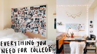 What to Bring to College Packing List // Dorm Packing List // Michigan State University