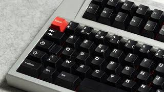 FlatBrains! PlaketXL | Vintage Cherry MX Blacks West Germany | Keyboard Typing Sounds ASMR