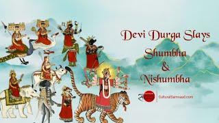 Durga, Kali and the Matrikas Slay Shumbha and Nishumbha - Stories of the Devi