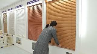 Wooden venetian blinds#woodenblinds #wooden window shade