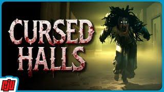 Trapped At School | CURSED HALLS | Indie Horror Game