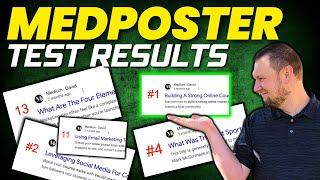 How My AI Articles RANKED #1 on Google Using MedPoster AI