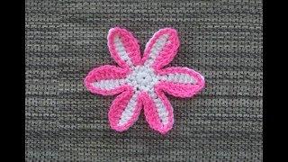 How to Crochet a Flower Pattern #32│by ThePatternFamily