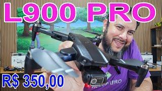 Drone L900 PRO como Ligar como configurar GPS todas funções do controle qualidade da imagem câmera