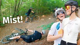 Oh Sh*t: Erste Community-Bike-Tour mit Stürzen - Schlimm?