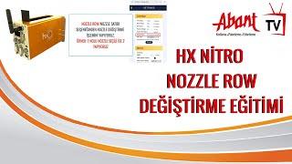 HX NİTRO NOZZLE ROW DEĞİŞTİRME EĞİTİMİ ⭐️