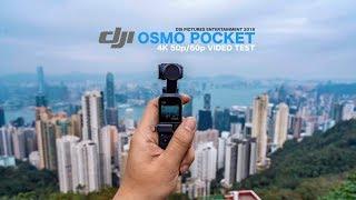 DJI OSMO Pocket 4K Cinematic Video Test (Filmed in Hong Kong)