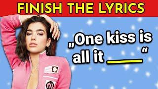 FINISH THE LYRICS - Summer Songs Edition  | Music Quiz