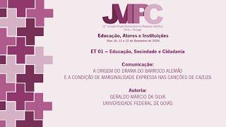 12ª JVIPC - ET 01 – GERALDO MÁRCIO DA SILVA