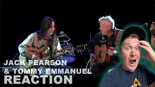 Reaction to Jack Pearson and Tommy Emmanuel (Guitar Legends)