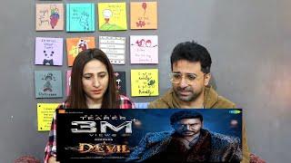 Pak Reacts The Devil - Official Teaser (HDR) | Challenging Star Darshan | Prakash Veer | B Ajaneesh