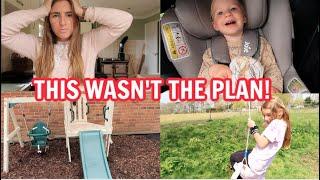 THIS WASN'T THE PLAN! | WEEKEND VLOG | MUM OF 3