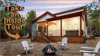 The Most Stunning Bedroom Tiny Cabin In Broken Bow, Oklahoma, United States | #cabinhome