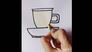 #cupandsaucer drawing #drawing #drawing #drawingtutorials #trending