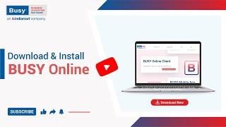 Download & Install BUSY Online (Hindi) | BUSY on Cloud | BUSY Online