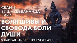 Сатсанг "Воля Шивы и свобода воли души", Свами Вишнудевананда Гири