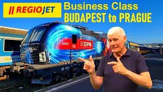 VALUE FOR MONEY? Regiojet First Class Budapest to Vienna - or was it business class?