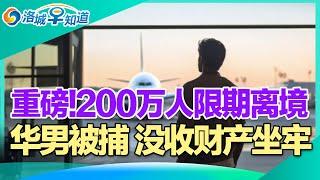 重磅! 200万人限期离境!华男被捕 没收财产坐牢!针对华人诈骗 这些电话别接!移民家庭孩子更可能成功 美国高官鼓励鸡娃!新法生效 涉盗窃和毒品都是重罪! I洛城早知道20241228