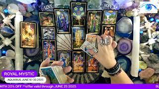 AQUARIUS JUNE 16 ~30 2025 WOW! MONEY!! THE UNIVERSE IS DEFINATELY CONSPIRING FOR AMAZING ABUNDANCE!!