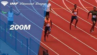 Noah Lyles Wins Men's 200m - IAAF Diamond League Eugene 2018