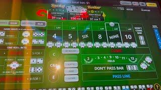 Bubble Craps MAX BET! Let’s Make Some Money!