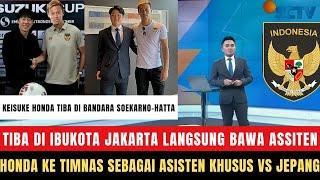  LANGSUNG TIBA DI KOTA JAKARTA!! Keisuke Honda Bantu Timnas vs Jepang di Piala Dunia Babak Ketiga