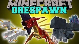 Minecraft: ORESPAWN MOD UPDATE (BOSSES, WEAPONS, PETS, & DUNGEONS) Mod Showcase