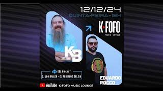 K-fofo Musicast #47/2024 REINALDO GELÉIA, LÉO BAILER CONVIDAM EDUARDO ROCCO & KBELO - ÁS 19:00 HRS