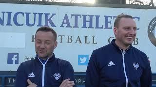 POST MATCH | Lewis Coult and Gavin Burrell after yesterday’s 5-1 win against Glenrothes