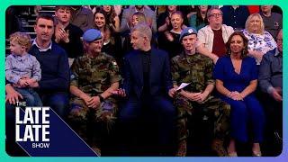 UNIFIL Irish Peacekeepers come home for Christmas | The Late Late Show