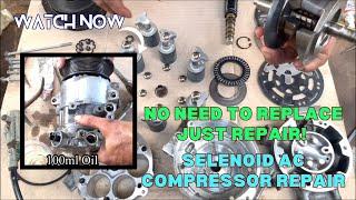 Selenoid AC Compressor Repair Toyota Camry, Alphard, Vellfire