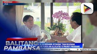 Pres. Marcos Jr. meets economic team to review 2025 budget to ensure funds....