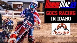 Ronnie Mac 69 goes racing in Idaho 