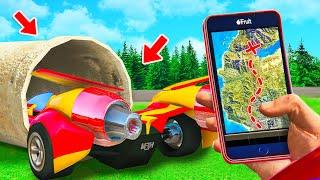 472 IQ VERSTECK von SELTENEN TURBO AUTO in GTA 5! (Hide & Seek)