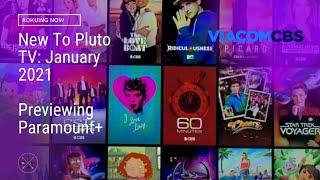 New to Pluto TV: Jan. 2021 | Previewing Paramount+