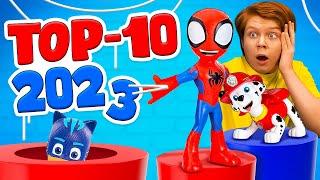 TOP-10 2023 Aventures des Pyjamasques, de la Pat Patrouille et d’autres jouets pour enfants.