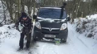 REMIN volcanic rock dust for snowy roads