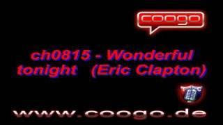 ch0815 - Wonderful tonight (Eric Clapton)